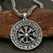 Amulette Vegvisir, la boussole viking Argent