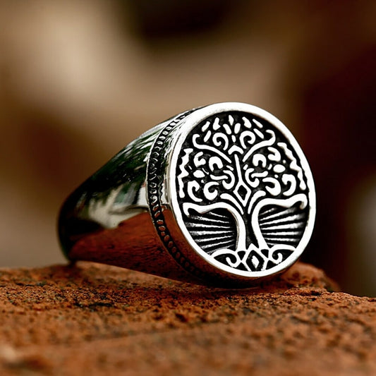 Bague Viking Yggdrasil