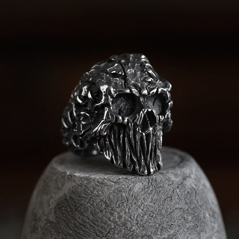 Bague Crâne Dark Fantasy