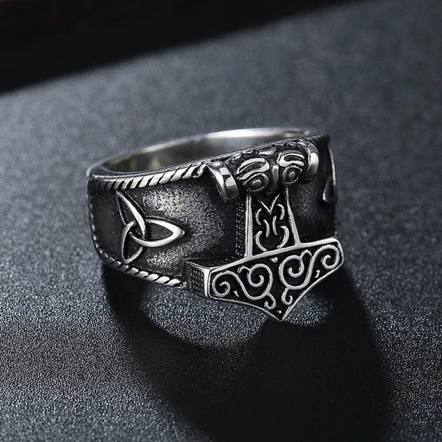 Bague Mjolnir, le Marteau de Thor