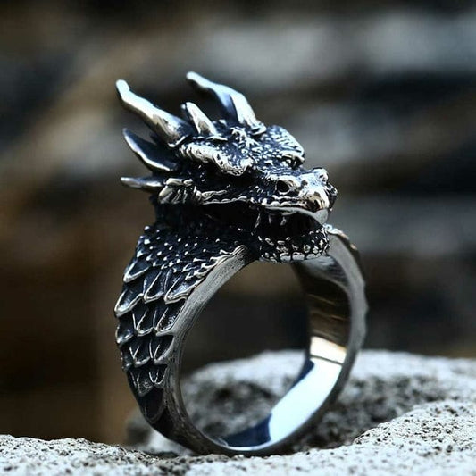 Bague Tête de Dragon