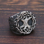 Bague Yggdrasil, l'Arbre Monde Viking - Vignette | Médiéfan