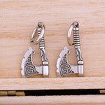 Boucles d'Oreilles Viking Haches - Vignette | Médiéfan