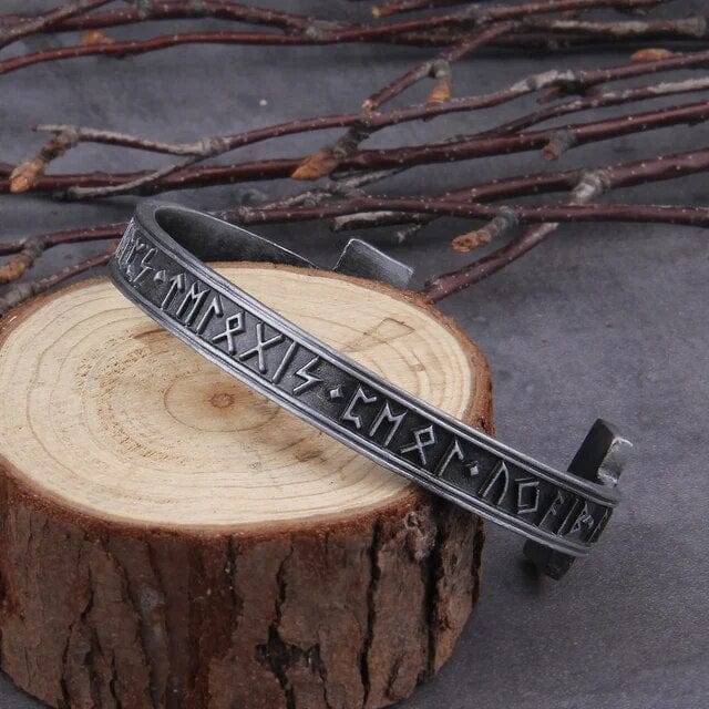 Bracelet Runes Argent