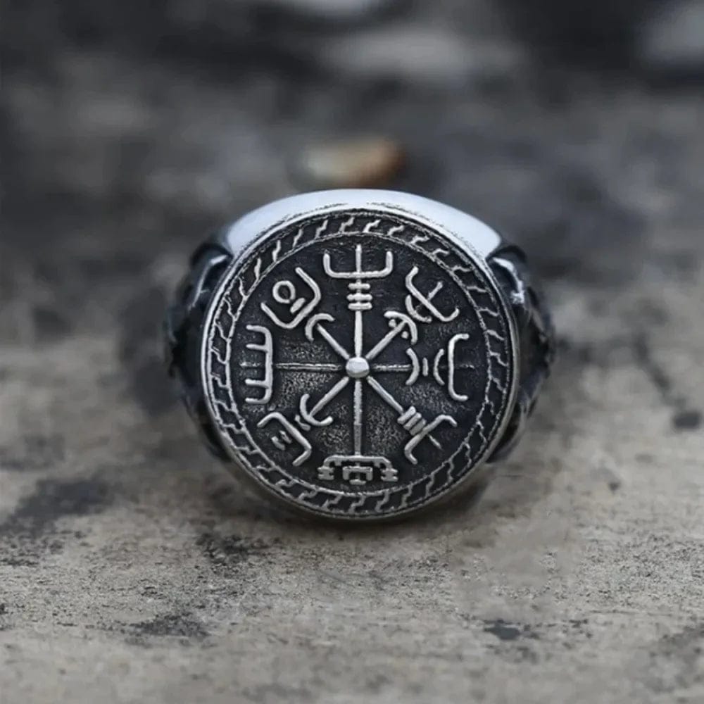 Chevalière Viking Vegvisir