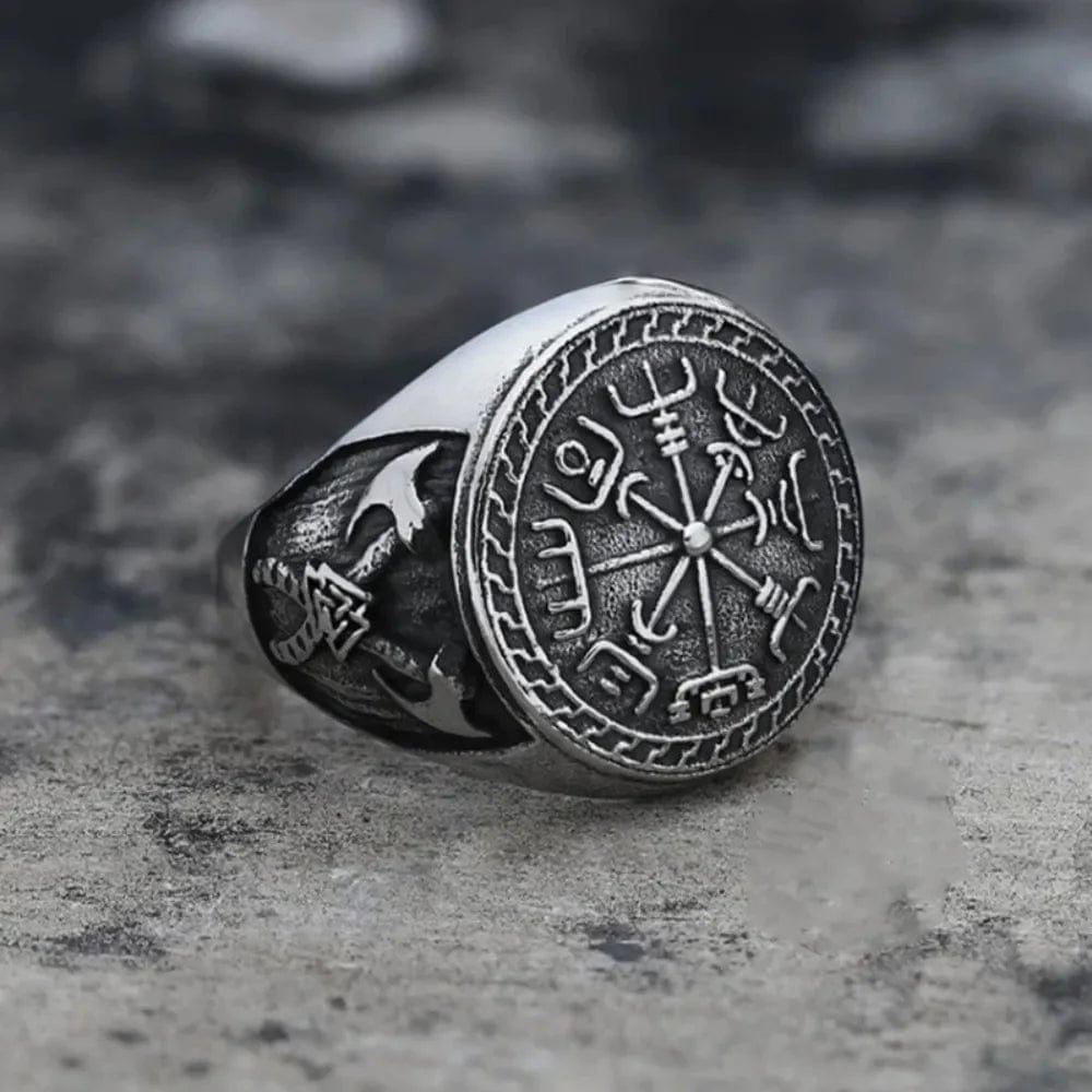 Chevalière Viking Vegvisir