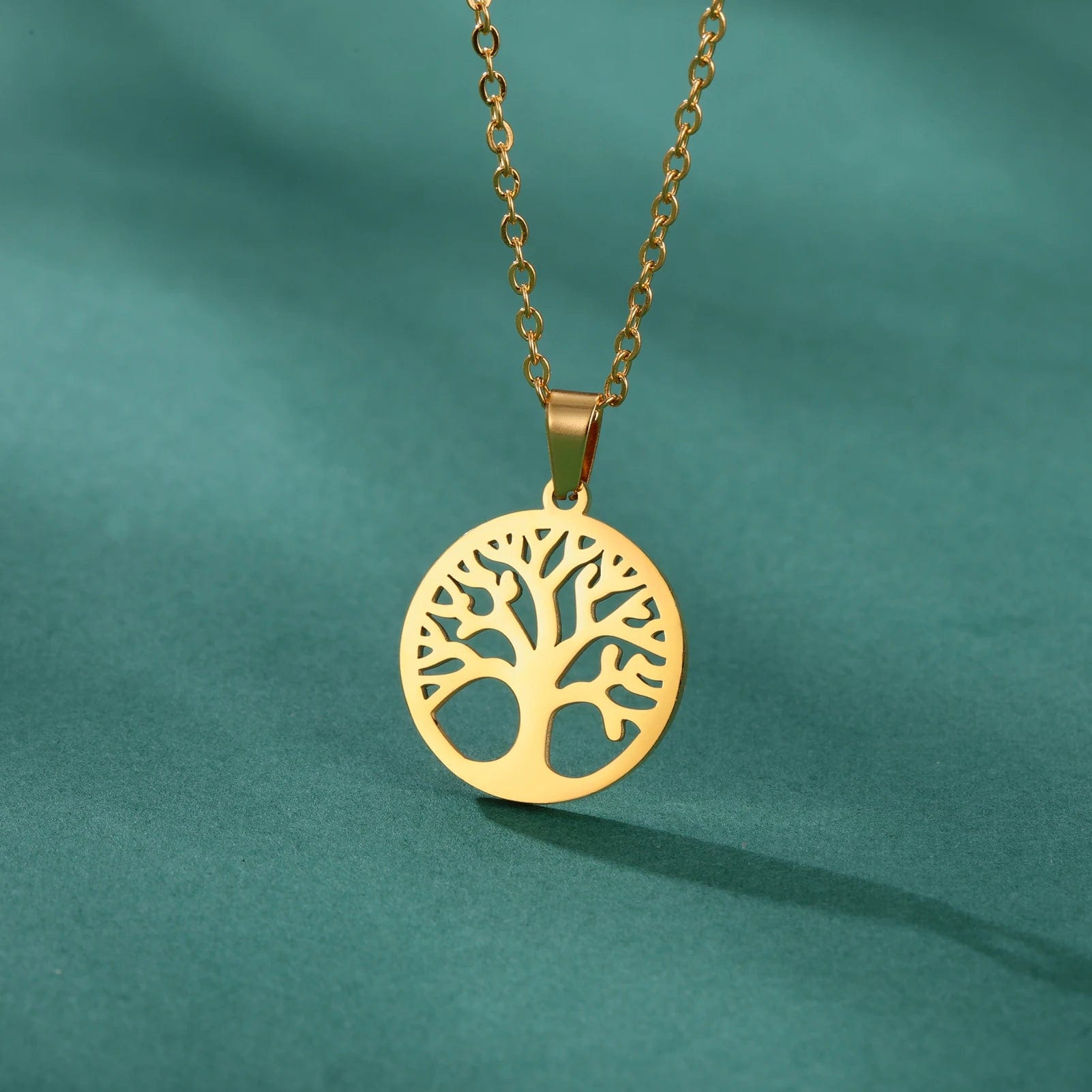 Collier arbre de vie Doré