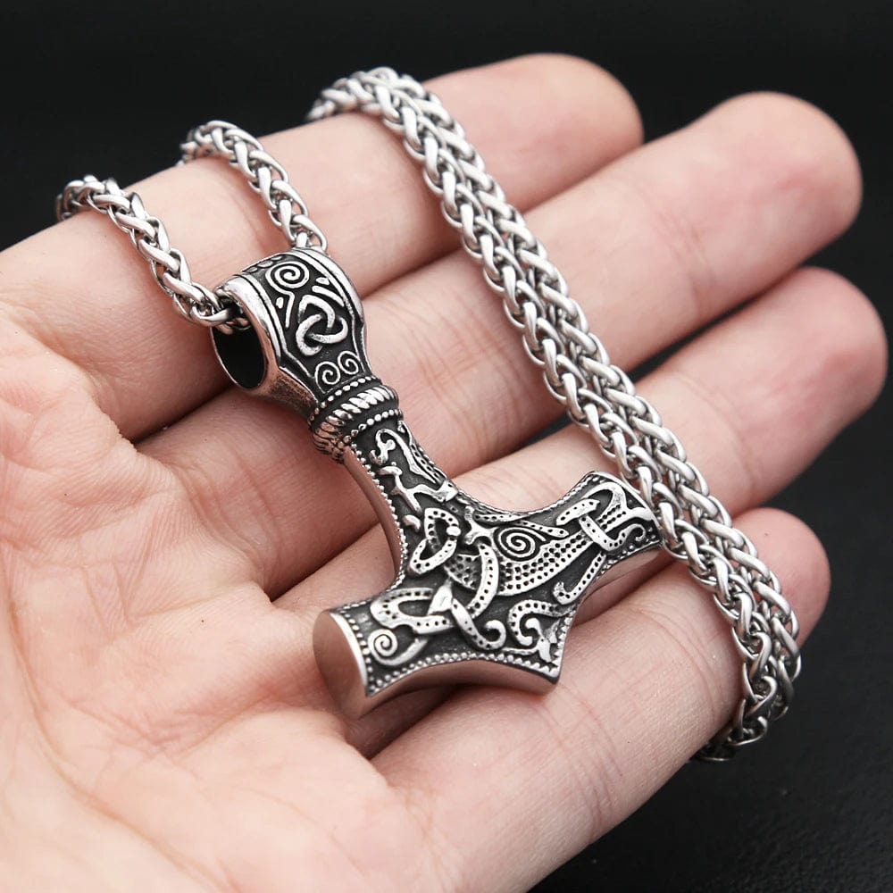 Collier marteau de Thor Runes