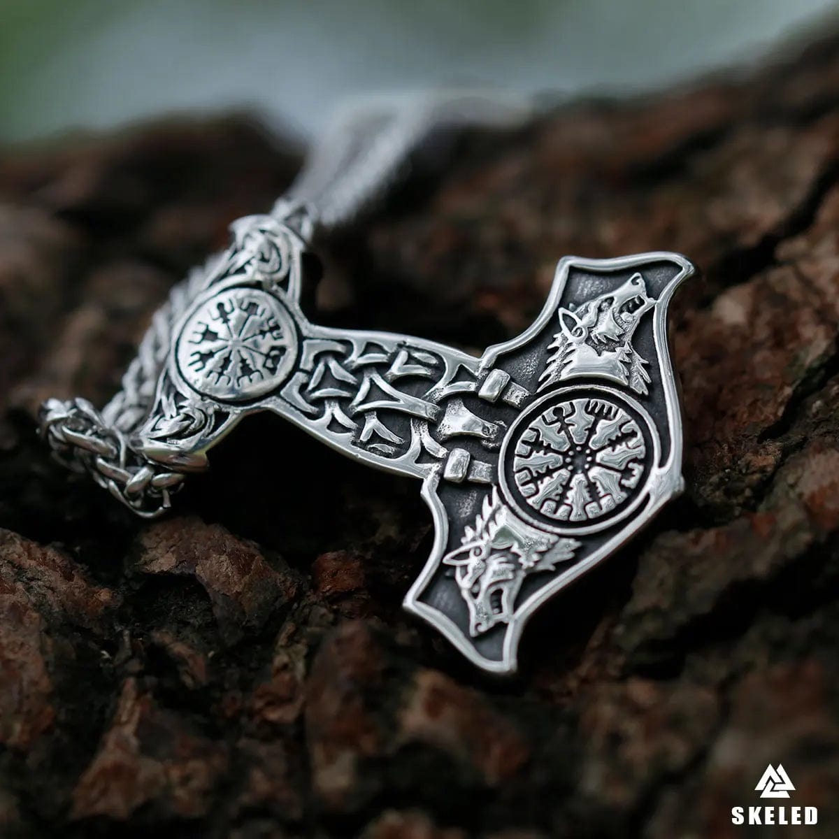 Collier Marteau Thor & Fenrir