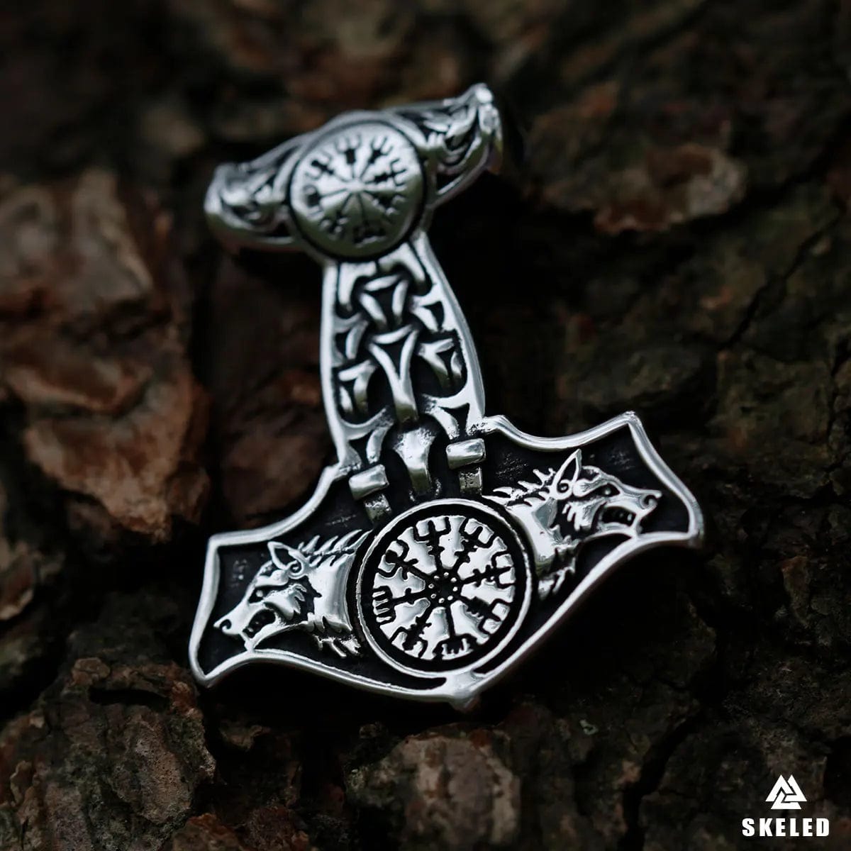 Collier Marteau Thor & Fenrir