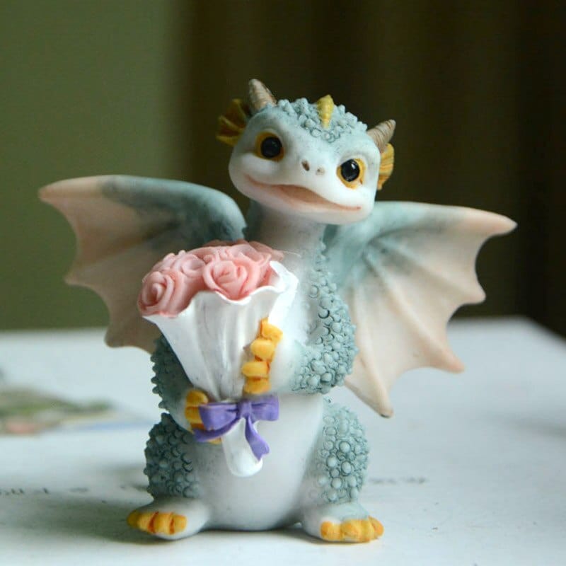 Mascottes Dragons Mignons Dragon amoureux