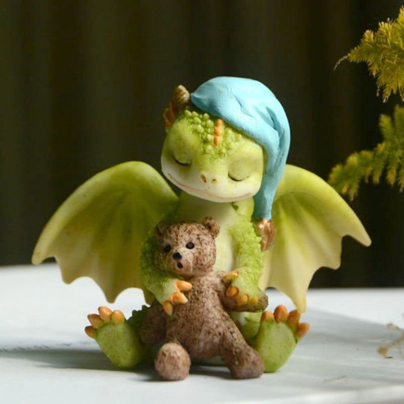 Mascottes Dragons Mignons Dragon dormeur