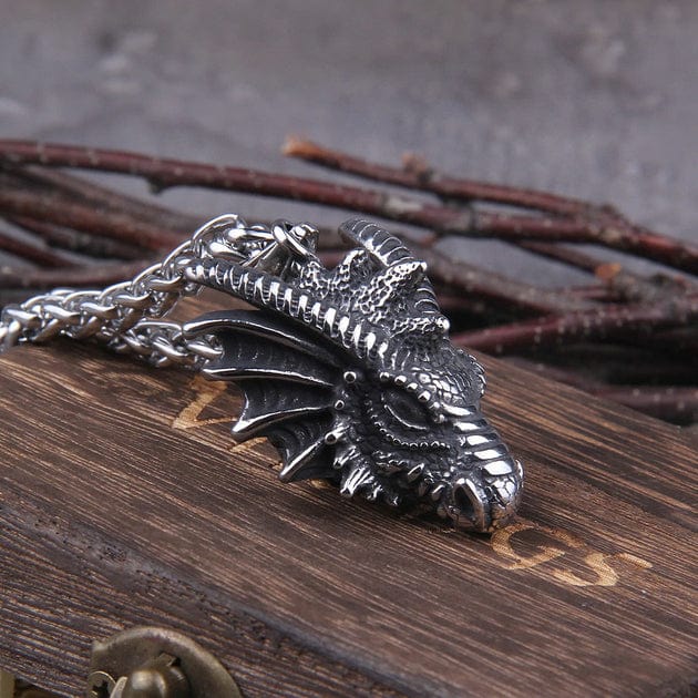 Pendentif Crâne de Dragon