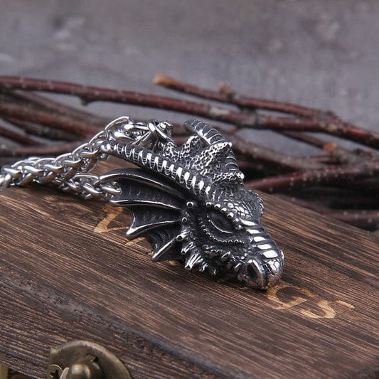 Pendentif Crâne de Dragon