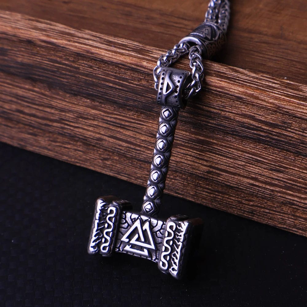 Pendentif Mjölnir, le Marteau de Thor