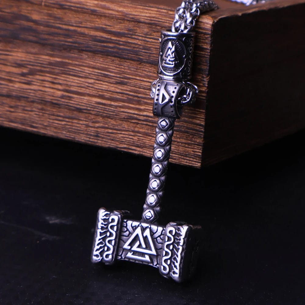 Pendentif Mjölnir, le Marteau de Thor