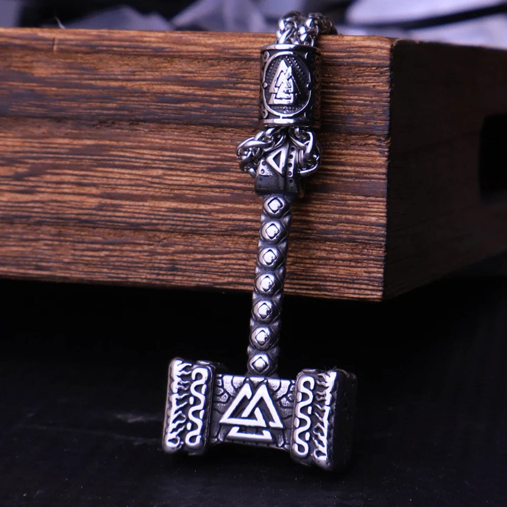 Pendentif Mjölnir, le Marteau de Thor