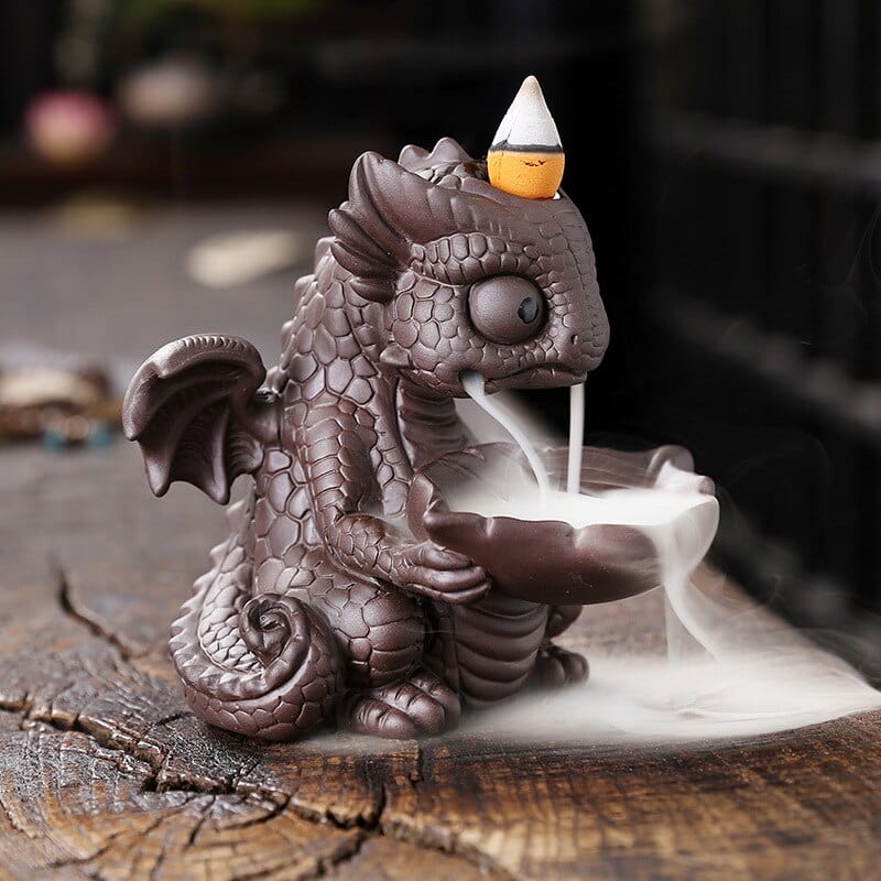 Porte Encens Dragon Mignon