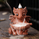 Porte Encens Dragon Mignon - Vignette | Médiéfan